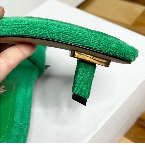 Good American Terry Kickstand Mules - Picture 4 of 5